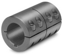 One-Piece Clamping Shaft Coupling with Keyway